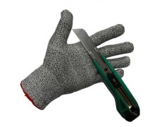 D-Găng tay chống cắt Dyneema Không phủ PU màu xám